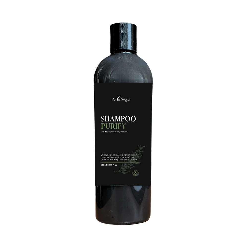 Shampoo de Arcilla Volcánica y Romero