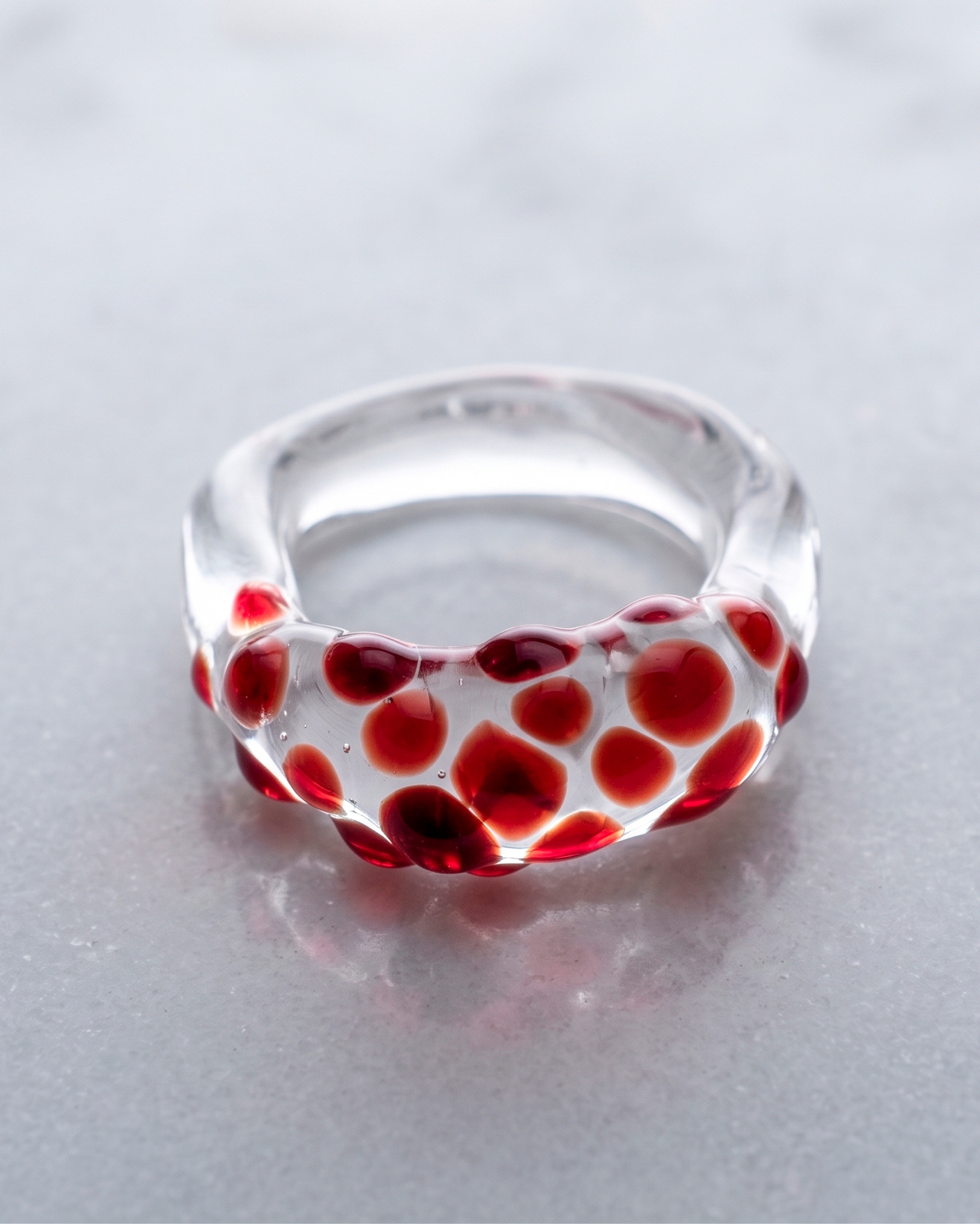 Anillo Petit Filomena | Rojo